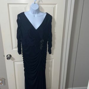 Formal Navy Dress.